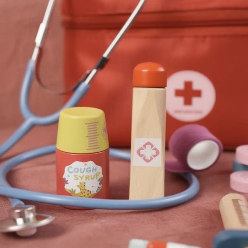 Set Juego De Roles Doctor Juego Madera Niños - Martina Baby & Kids