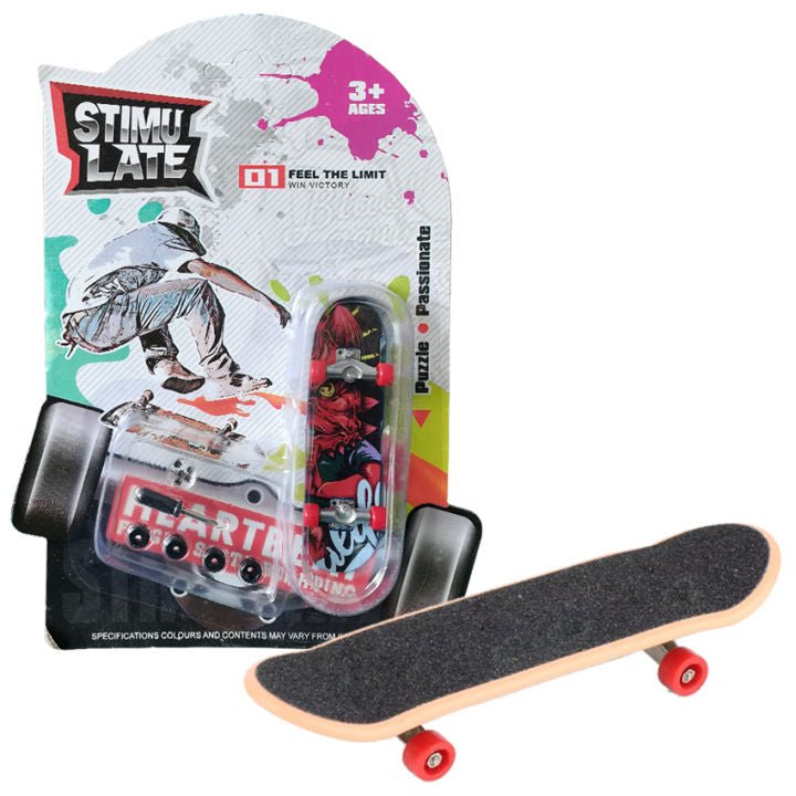 Set Patineta Mini Juego Finger Skateboard - Martina Baby & Kids