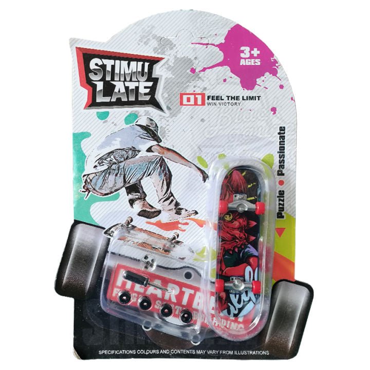Set Patineta Mini Juego Finger Skateboard - Martina Baby & Kids