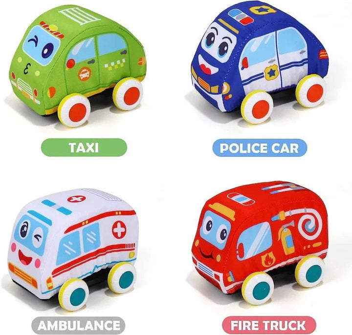 Set Vehiculos de Ciudad Huanger Pack de Autos - Martina Baby & Kids
