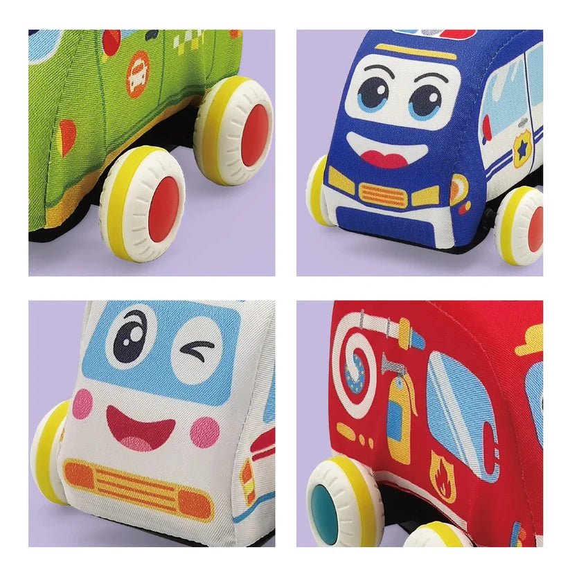 Set Vehiculos de Ciudad Huanger Pack de Autos - Martina Baby & Kids