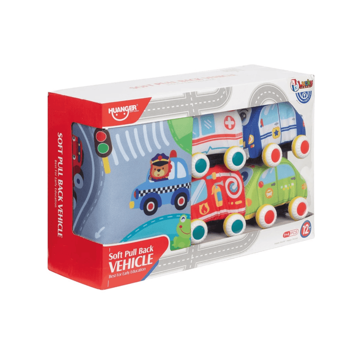 Set Vehiculos de Ciudad Huanger Pack de Autos - Martina Baby & Kids