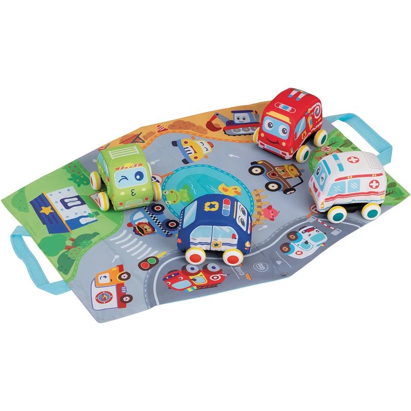Set Vehiculos de Ciudad Huanger Pack de Autos - Martina Baby & Kids