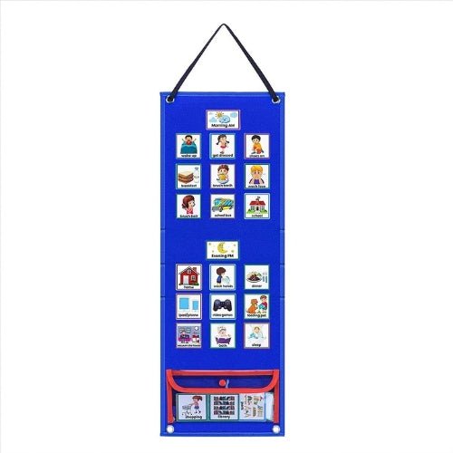 Tabla de Rutina Visual para Niños con 70 Tarjetas de Actividades - Martina Baby & Kids