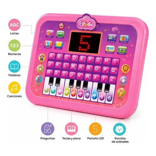 Tablet Interactiva Educativa para Niños - Martina Baby & Kids