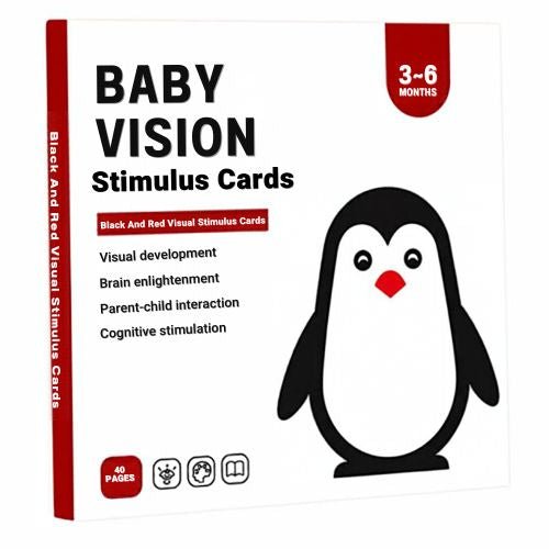 Tarjetas de Estimulación Visual Didáctico Para Bebes - Martina Baby & Kids