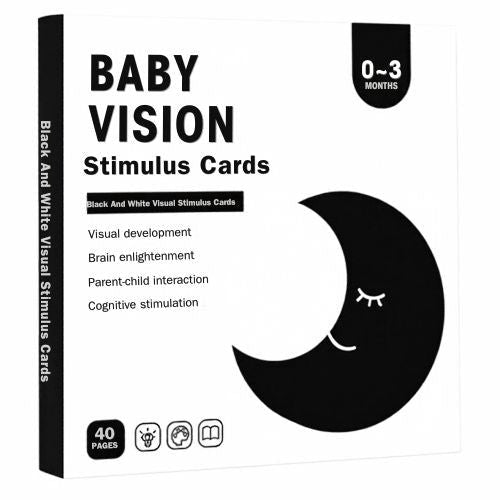Tarjetas de Estimulación Visual Didáctico Para Bebes - Martina Baby & Kids
