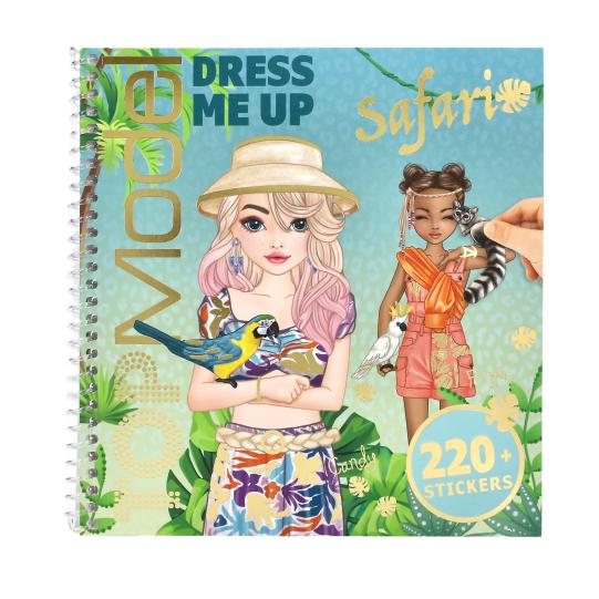 TOPModel Dress Me Up Stickerbook Safari - Martina Baby & Kids