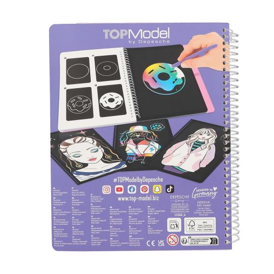 TOPModel Magic-Scratch Book - Martina Baby & Kids