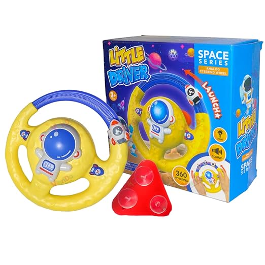 Volante de Juguete para Niños simulador con luces y sonidos - Martina Baby & Kids