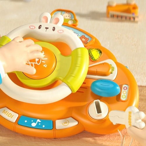 Volante De Simulación De Conducción De Juguete Con Sonido Y Luces - Martina Baby & Kids