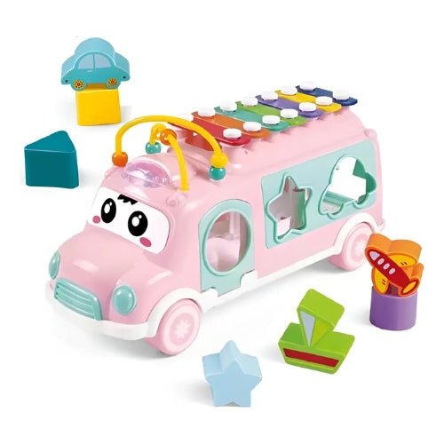 Xilófono de Autobús y Figuras de Encaje - Martina Baby & Kids