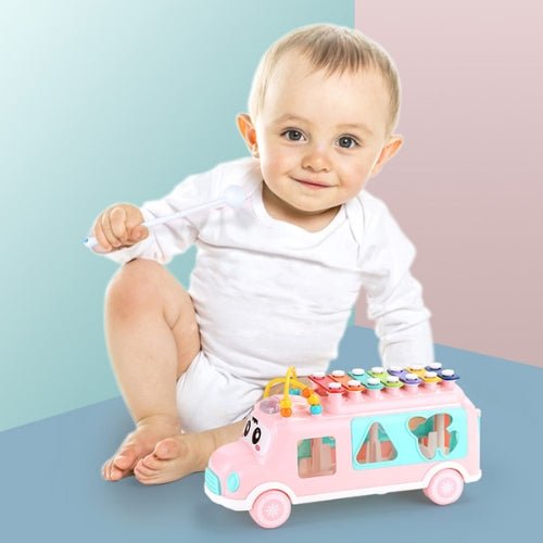 Xilófono de Autobús y Figuras de Encaje - Martina Baby & Kids