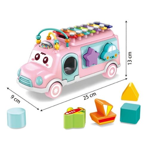 Xilófono de Autobús y Figuras de Encaje - Martina Baby & Kids