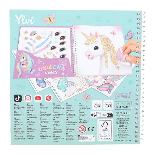 Ylvi Create Your Special Unicorn Dress Me Up - Martina Baby & Kids